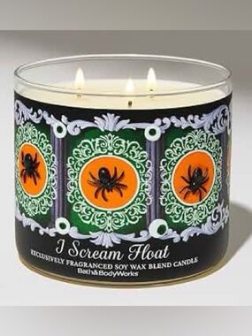 Bath & Body Works I Scream Float Exclusively Fragranced Soy Candle 3 Wick 14.5oz